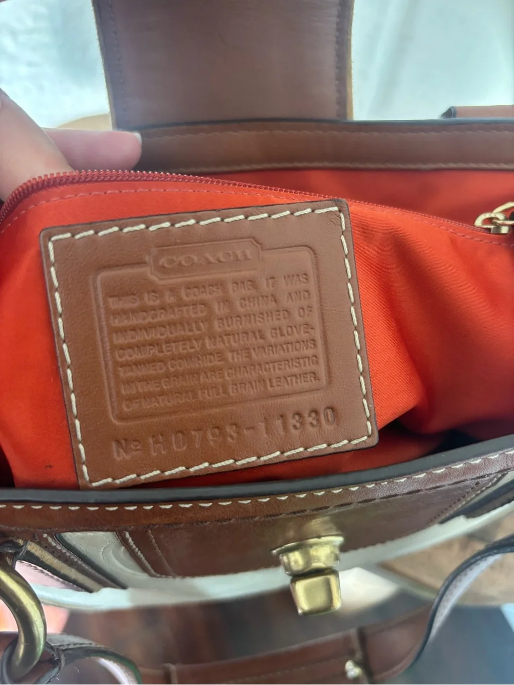 COACH Hamptons bag